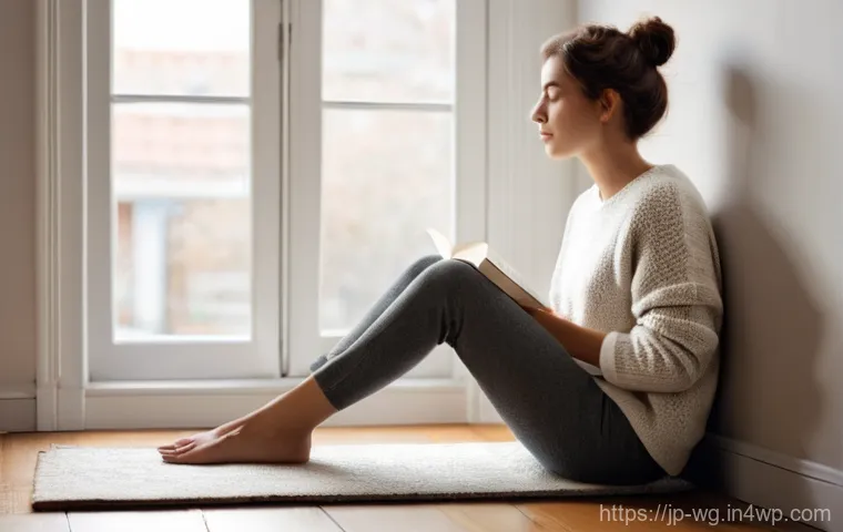 아침 루틴 성공을 위한 동기부여 전략 - **Prompt 1: Serene Morning Reflection**
    "A candid shot of a young woman, mid-20s, with short, cu...